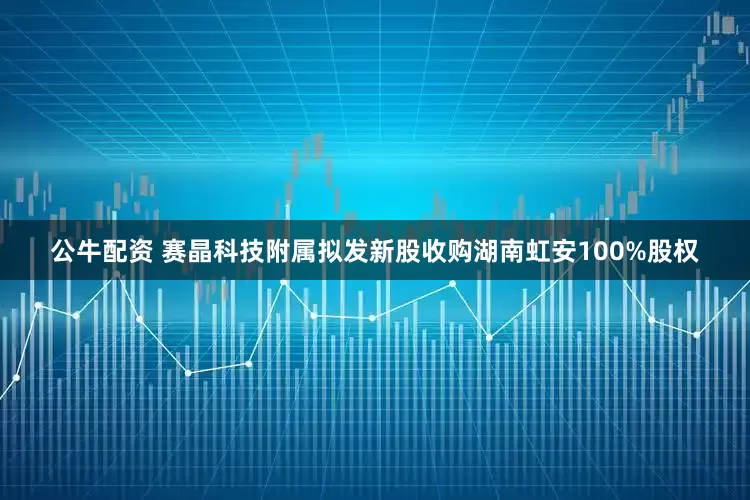 公牛配资 赛晶科技附属拟发新股收购湖南虹安100%股权